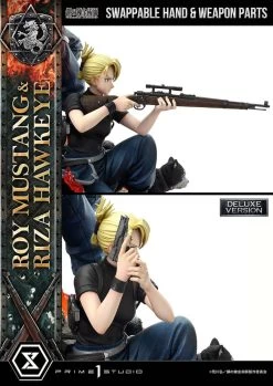 Fullmetal Alchemist Concept Masterline Statue 1/6 Roy Mustang & Riza Hawkeye Deluxe Bonus Version 50 Cm -Optimal Model Geschäft x p1scmfma 02dxs f