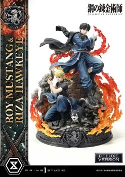 Fullmetal Alchemist Concept Masterline Statue 1/6 Roy Mustang & Riza Hawkeye Deluxe Bonus Version 50 Cm -Optimal Model Geschäft x p1scmfma 02dxs j