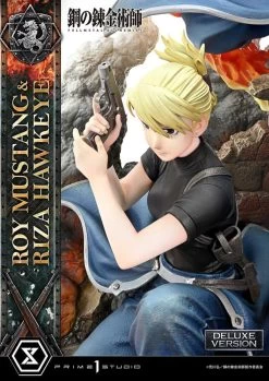 Fullmetal Alchemist Concept Masterline Statue 1/6 Roy Mustang & Riza Hawkeye Deluxe Bonus Version 50 Cm -Optimal Model Geschäft x p1scmfma 02dxs p