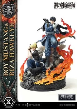 Fullmetal Alchemist Concept Masterline Statue 1/6 Roy Mustang & Riza Hawkeye Deluxe Bonus Version 50 Cm -Optimal Model Geschäft x p1scmfma 02dxs r