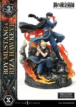 Fullmetal Alchemist Concept Masterline Statue 1/6 Roy Mustang & Riza Hawkeye Deluxe Bonus Version 50 Cm -Optimal Model Geschäft x p1scmfma 02dxs v