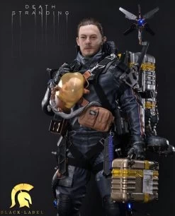 Death Stranding Statue 1/2 Sam Porter Bridges Black Label 106 Cm