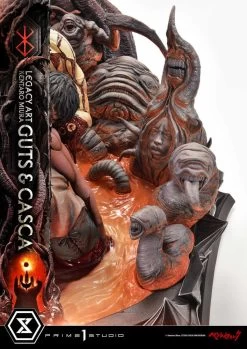 Berserk Ultimate Legacy Art Kentaro Miura Statue 1/4 Guts & Casca Bonus Version 72 Cm -Optimal Model Geschäft x p1slabr 03 n