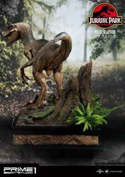 Jurassic Park Statue 1/6 Velociraptor 41 Cm -Optimal Model Geschäft x p1slmcjp 03 a