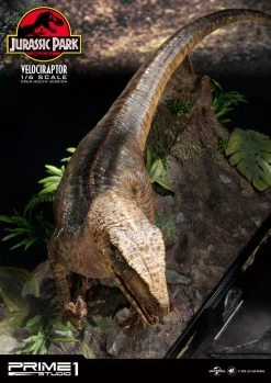 Jurassic Park Statue 1/6 Velociraptor 41 Cm -Optimal Model Geschäft x p1slmcjp 03 h