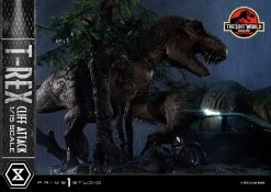 Jurassic World: The Lost World Statue 1/15 T-Rex Cliff Attack 53 Cm -Optimal Model Geschäft x p1slmcjp 09 e