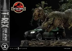 Jurassic World: The Lost World Statue 1/15 T-Rex Cliff Attack 53 Cm -Optimal Model Geschäft x p1slmcjp 09 p