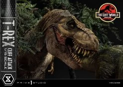 Jurassic World: The Lost World Statue 1/15 T-Rex Cliff Attack 53 Cm -Optimal Model Geschäft x p1slmcjp 09 s