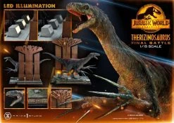 Jurassic World: Ein Neues Zeitalter Legacy Museum Collection Statue 1/15 Therizinosaurus Final Battle Regular Version 55 Cm -Optimal Model Geschäft x p1slmcjw 02s b 1