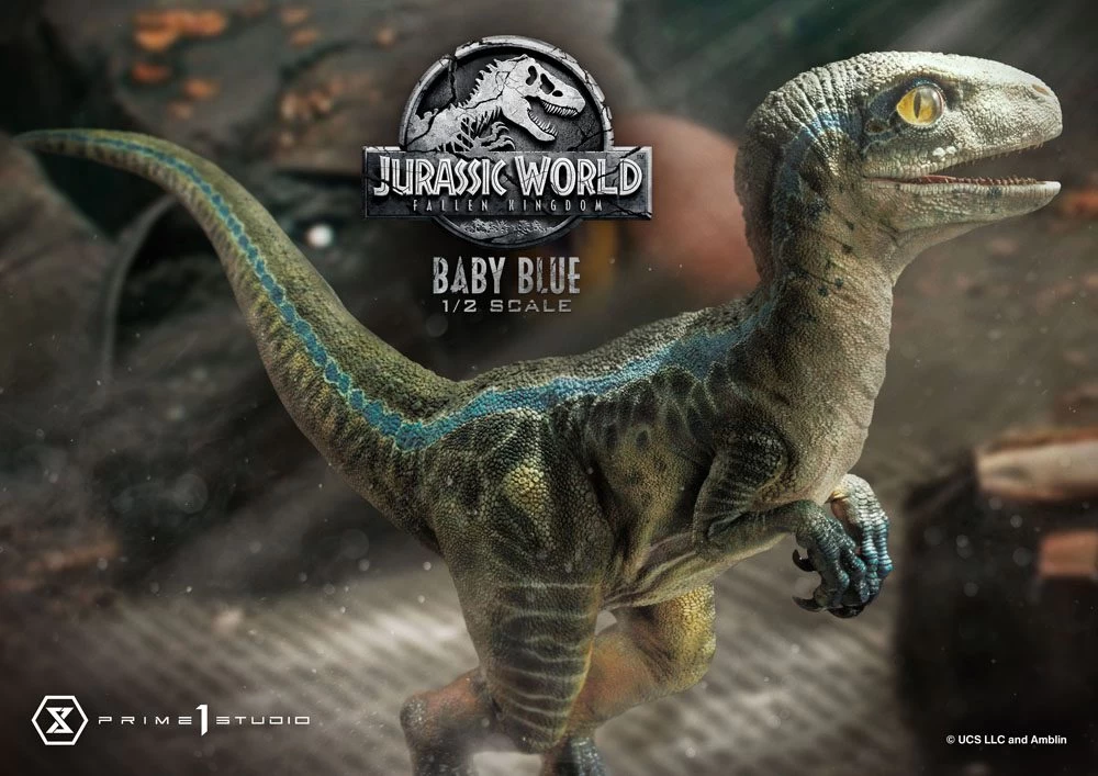 Jurassic World: Fallen Kingdom Prime Collectibles Statue 1/2 Baby Blue 34 Cm 4 Jurassic World: Fallen Kingdom Prime Collectibles Statue 1/2 Baby Blue 34 Cm – Bild 2