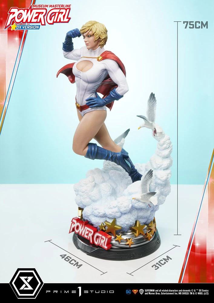 DC Comics Museum Masterline Statue Power Girl Deluxe Bonus Version 75 Cm 10 DC Comics Museum Masterline Statue Power Girl Deluxe Bonus Version 75 Cm – Bild 8