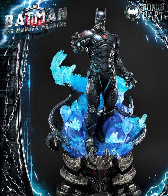 Batman: The Dark Nights Metal (Comics) Museum Masterline Series Statue 1/3 The Murder Machine Deluxe Bonus Version 85 Cm 3 Batman: The Dark Nights Metal (Comics) Museum Masterline Series Statue 1/3 The Murder Machine Deluxe Bonus Version 85 Cm