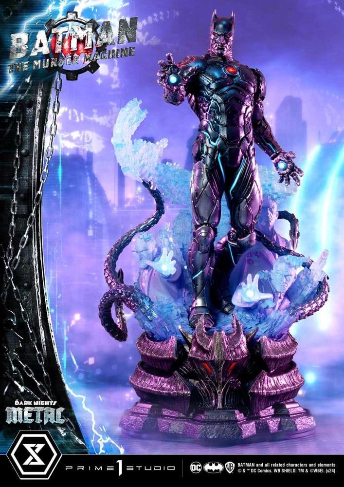 Batman: The Dark Nights Metal (Comics) Museum Masterline Series Statue 1/3 The Murder Machine Deluxe Bonus Version 85 Cm 17 Batman: The Dark Nights Metal (Comics) Museum Masterline Series Statue 1/3 The Murder Machine Deluxe Bonus Version 85 Cm – Bild 15