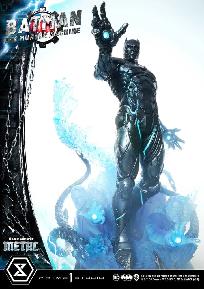 Batman: The Dark Nights Metal (Comics) Museum Masterline Series Statue 1/3 The Murder Machine Deluxe Bonus Version 85 Cm 4 Batman: The Dark Nights Metal (Comics) Museum Masterline Series Statue 1/3 The Murder Machine Deluxe Bonus Version 85 Cm – Bild 2