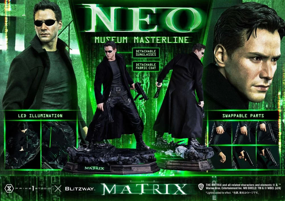 Matrix Museum Masterline Statue 1/3 Neo Bonus Version 71 Cm 12 Matrix Museum Masterline Statue 1/3 Neo Bonus Version 71 Cm – Bild 10
