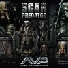 The Alien Vs. Predator Museum Masterline Series Statue 1/3 Scar Predator Deluxe Bonus Version 93 Cm -Optimal Model Geschäft x p1smmpr 04dxs a