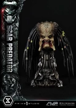The Alien Vs. Predator Museum Masterline Series Statue 1/3 Scar Predator Deluxe Bonus Version 93 Cm -Optimal Model Geschäft x p1smmpr 04dxs j