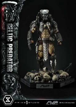 The Alien Vs. Predator Museum Masterline Series Statue 1/3 Celtic Predator Bonus Ver. 95 Cm -Optimal Model Geschäft x p1smmpr 05s c