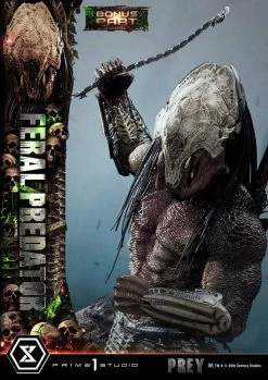 Prey (Movie) Museum Masterline Series Statue 1/3 Feral Predator Deluxe Bonus Version 89 Cm -Optimal Model Geschäft x p1smmpr 07dxs b
