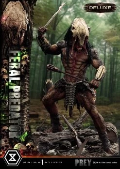 Prey (Movie) Museum Masterline Series Statue 1/3 Feral Predator Deluxe Bonus Version 89 Cm -Optimal Model Geschäft x p1smmpr 07dxs j