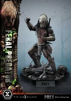 Prey (Movie) Museum Masterline Series Statue 1/3 Feral Predator Deluxe Bonus Version 89 Cm -Optimal Model Geschäft x p1smmpr 07dxs q