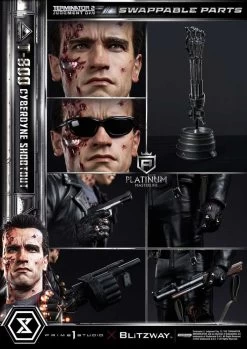Terminator 2 Platimum Masterline Series Statue 1/3 T-800 Cyberdyne Shootout 74 Cm 26 Terminator 2 Platimum Masterline Series Statue 1/3 T-800 Cyberdyne Shootout 74 Cm -Optimal Model Geschäft x p1splmt2 01 h