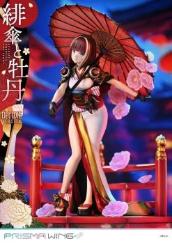 Original Illustration By Fuzichoco Prisma Wing PVC Statue 1/7 Scarlet Umbrella And Peony Deluxe Version 32 Cm -Optimal Model Geschäft x p1spwfzcc 01pdx b