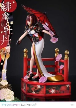 Original Illustration By Fuzichoco Prisma Wing PVC Statue 1/7 Scarlet Umbrella And Peony Deluxe Version 32 Cm -Optimal Model Geschäft x p1spwfzcc 01pdx e