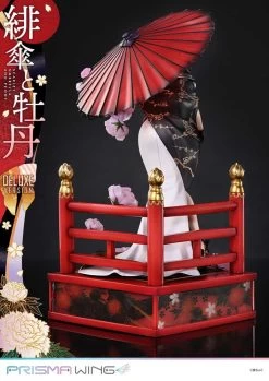 Original Illustration By Fuzichoco Prisma Wing PVC Statue 1/7 Scarlet Umbrella And Peony Deluxe Version 32 Cm -Optimal Model Geschäft x p1spwfzcc 01pdx l