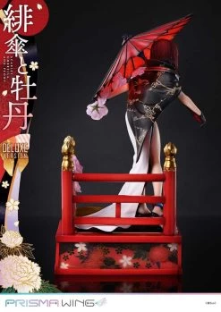 Original Illustration By Fuzichoco Prisma Wing PVC Statue 1/7 Scarlet Umbrella And Peony Deluxe Version 32 Cm -Optimal Model Geschäft x p1spwfzcc 01pdx m