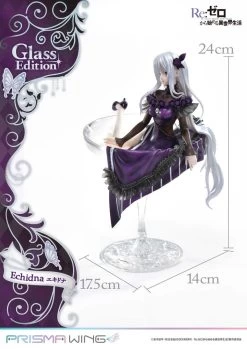 Re:ZERO Starting Life In Another World Prisma Wing PVC Statue 1/7 Echidna Glass Edition 24 Cm -Optimal Model Geschäft x p1spwrzr 02p c