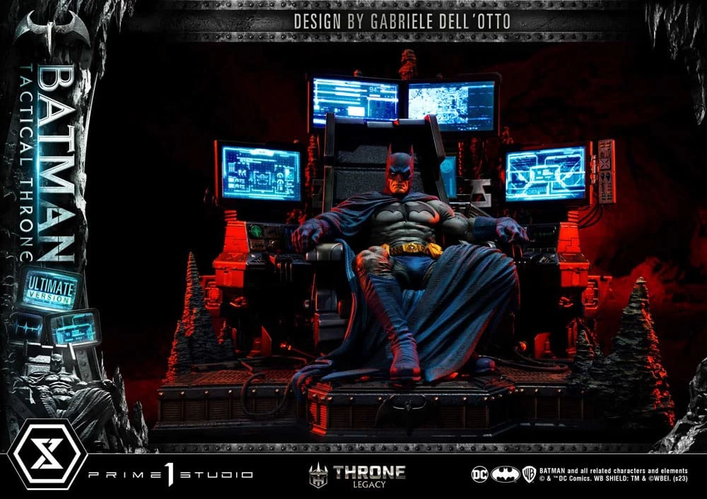 DC Comics Throne Legacy Collection Statue 1/3 Batman Tactical Throne Ultimate Version 57 Cm 4 DC Comics Throne Legacy Collection Statue 1/3 Batman Tactical Throne Ultimate Version 57 Cm – Bild 2