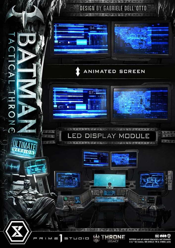 DC Comics Throne Legacy Collection Statue 1/3 Batman Tactical Throne Ultimate Version 57 Cm 10 DC Comics Throne Legacy Collection Statue 1/3 Batman Tactical Throne Ultimate Version 57 Cm – Bild 8