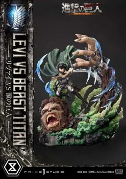 Attack On Titan Ultimate Premium Masterline Series Statue 1/4 Levi Versus Beast Titan 73 Cm 40 Attack On Titan Ultimate Premium Masterline Series Statue 1/4 Levi Versus Beast Titan 73 Cm -Optimal Model Geschäft x p1supmaot 02 m