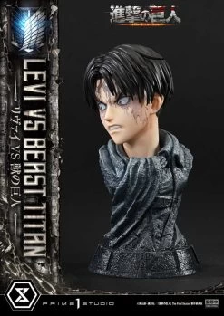 Attack On Titan Ultimate Premium Masterline Series Statue 1/4 Levi Versus Beast Titan Bonus Version 73 Cm -Optimal Model Geschäft x p1supmaot 02 p 1