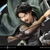 Attack On Titan Ultimate Premium Masterline Series Statue 1/4 Levi Versus Beast Titan 73 Cm