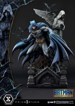 Batman Ultimate Premium Masterline Series Statue 1/4 Batman Rebirth Edition Blue 71 Cm