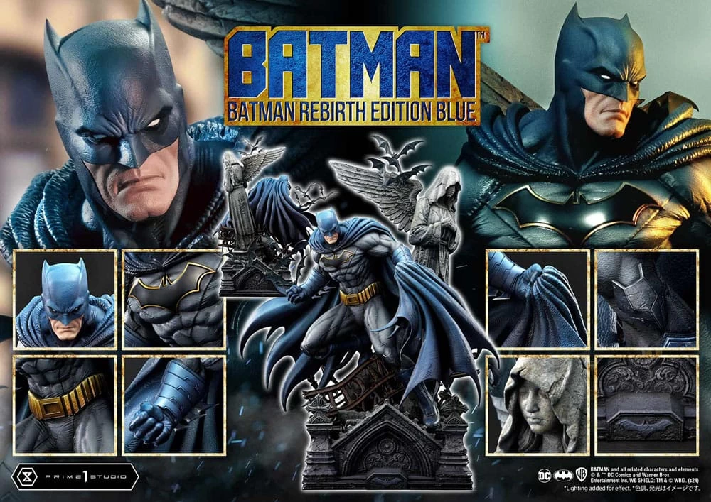 Batman Ultimate Premium Masterline Series Statue 1/4 Batman Rebirth Edition Blue 71 Cm 4 Batman Ultimate Premium Masterline Series Statue 1/4 Batman Rebirth Edition Blue 71 Cm – Bild 2