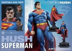 DC Comics Premium Masterline Series Statue 1/4 Batman: Hush (Comic) Superman 77 Cm -Optimal Model Geschäft x p1supmdc 10 e