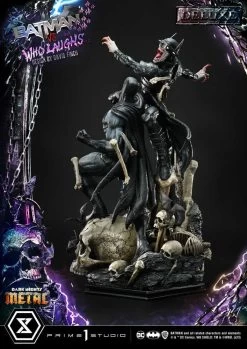 Dark Nights: Metal Ultimate Premium Masterline Series Statue 1/4 Batman VS Batman Who Laughs Deluxe Bonus Version 67 Cm -Optimal Model Geschäft x p1supmdcmt 01dxs h