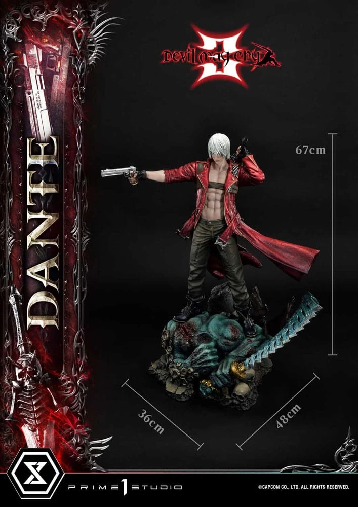 Devil May Cry 3 Ultimate Premium Masterline Series Statue 1/4 Dante Deluxe Bonus Version 67 Cm 6 Devil May Cry 3 Ultimate Premium Masterline Series Statue 1/4 Dante Deluxe Bonus Version 67 Cm – Bild 4