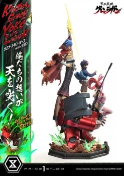 Gurren Lagann Ultimate Premium Masterline Series Statue 1/4 Kamina, Simon & Yoko With Lagann 97 Cm -Optimal Model Geschäft x p1supmgl 01 f