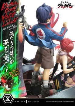 Gurren Lagann Ultimate Premium Masterline Series Statue 1/4 Kamina, Simon & Yoko With Lagann 97 Cm -Optimal Model Geschäft x p1supmgl 01 i
