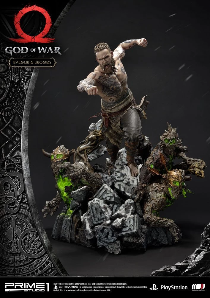 God Of War (2018) Statue Baldur & Broods 62 Cm 3 God Of War (2018) Statue Baldur & Broods 62 Cm
