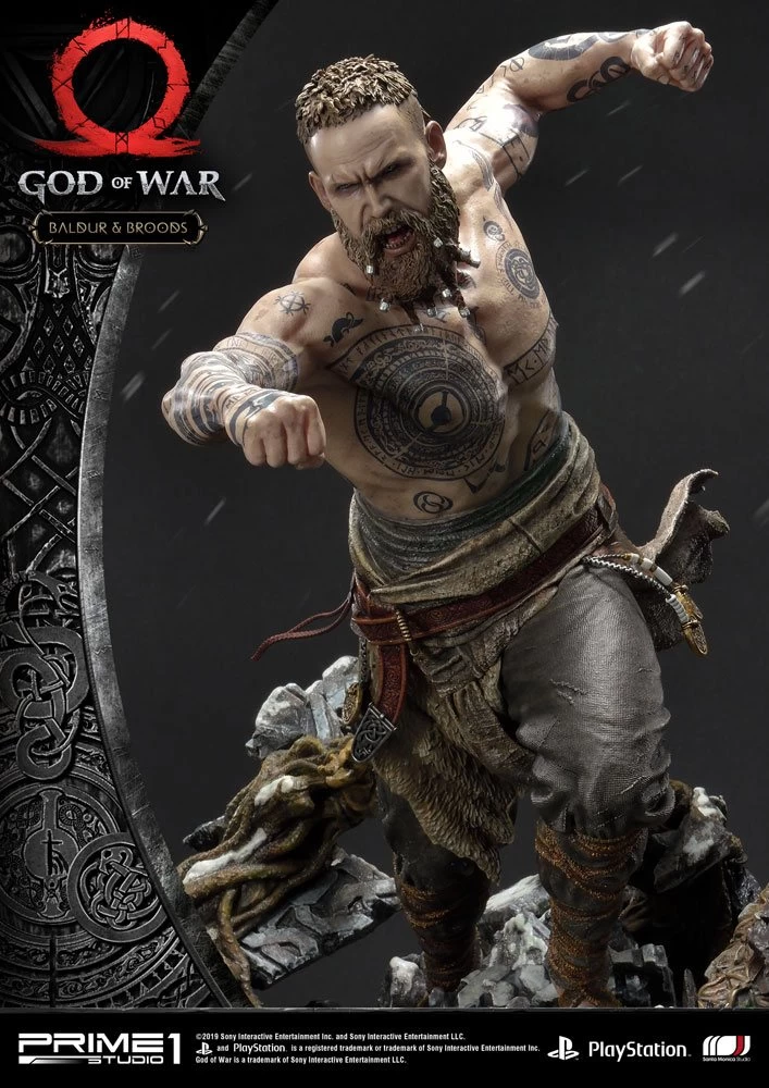 God Of War (2018) Statue Baldur & Broods 62 Cm 4 God Of War (2018) Statue Baldur & Broods 62 Cm – Bild 2