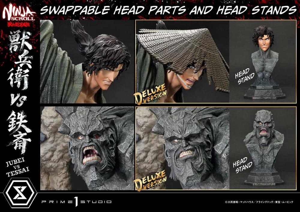 Ninja Scroll Ultimate Premium Masterline Series Statue 1/4 Jubei Versus Tessai Deluxe Version 101 Cm 7 Ninja Scroll Ultimate Premium Masterline Series Statue 1/4 Jubei Versus Tessai Deluxe Version 101 Cm – Bild 5