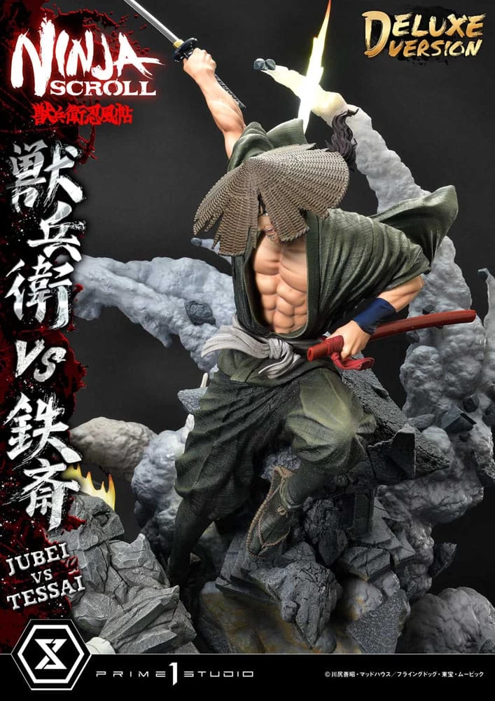 Ninja Scroll Ultimate Premium Masterline Series Statue 1/4 Jubei Versus Tessai Deluxe Version 101 Cm 11 Ninja Scroll Ultimate Premium Masterline Series Statue 1/4 Jubei Versus Tessai Deluxe Version 101 Cm – Bild 9