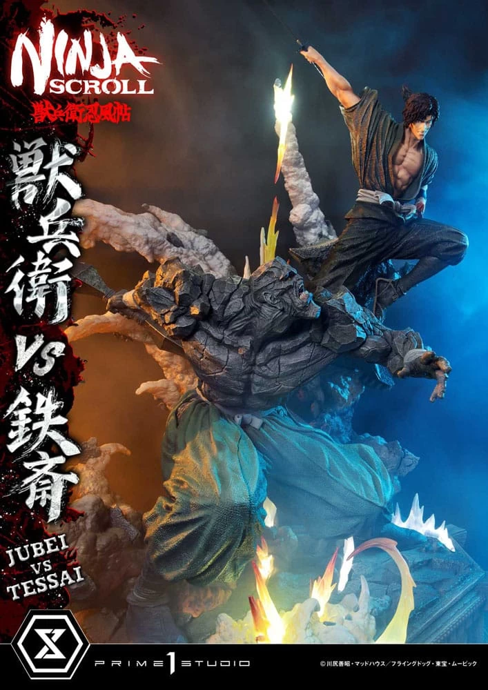 Ninja Scroll Ultimate Premium Masterline Series Statue 1/4 Jubei Versus Tessai Deluxe Version 101 Cm 13 Ninja Scroll Ultimate Premium Masterline Series Statue 1/4 Jubei Versus Tessai Deluxe Version 101 Cm – Bild 11