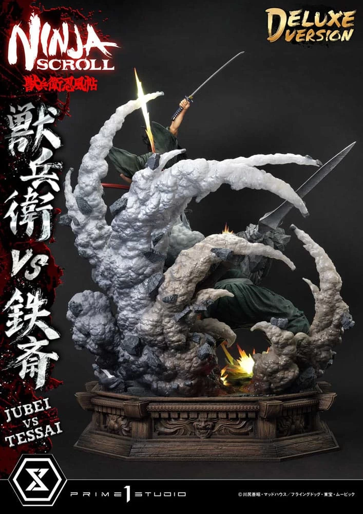 Ninja Scroll Ultimate Premium Masterline Series Statue 1/4 Jubei Versus Tessai Deluxe Version 101 Cm 16 Ninja Scroll Ultimate Premium Masterline Series Statue 1/4 Jubei Versus Tessai Deluxe Version 101 Cm – Bild 14