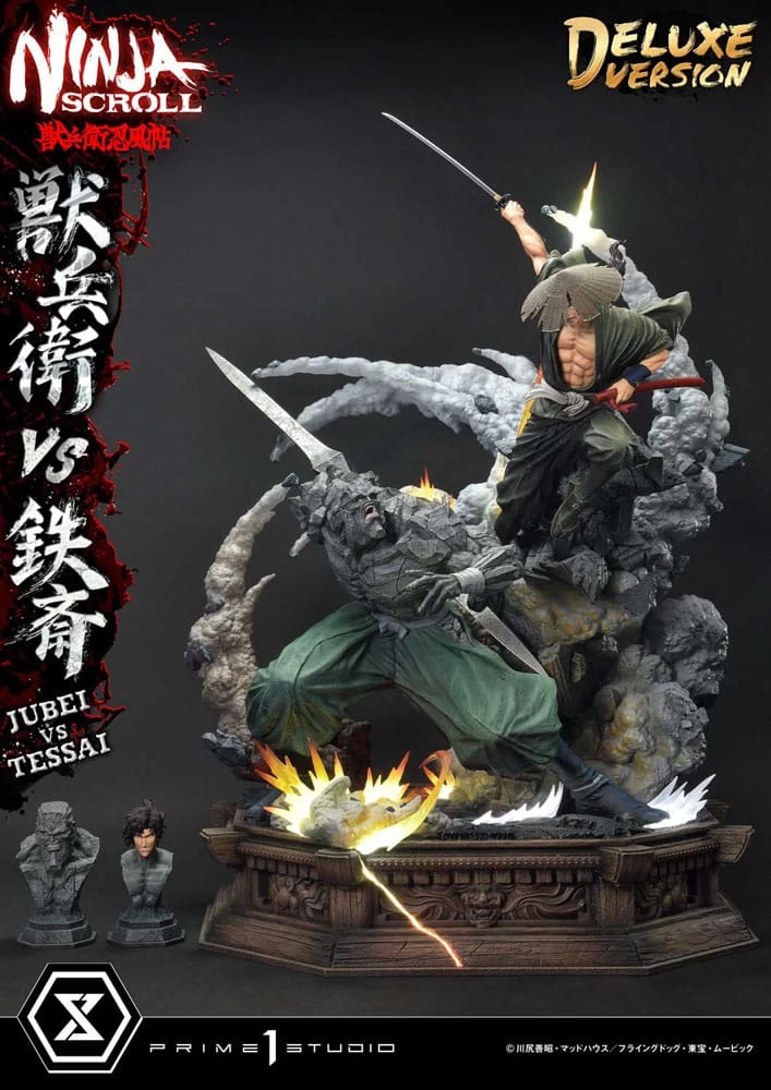 Ninja Scroll Ultimate Premium Masterline Series Statue 1/4 Jubei Versus Tessai Deluxe Version 101 Cm 17 Ninja Scroll Ultimate Premium Masterline Series Statue 1/4 Jubei Versus Tessai Deluxe Version 101 Cm – Bild 15